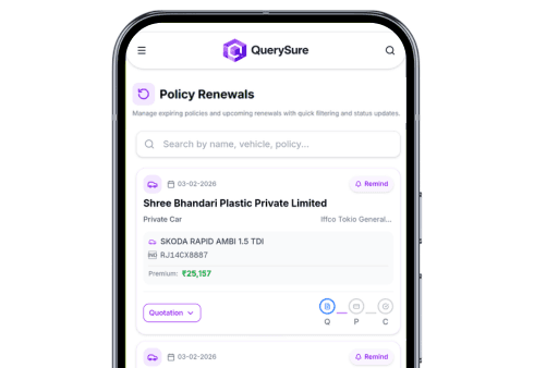 Renewals and follow-ups